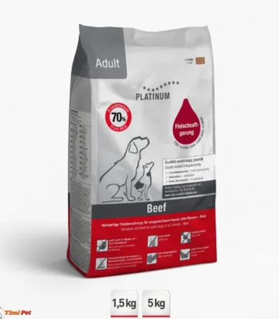 Platinum Govedina – Krompir hrana za pse bez žitarica, pakovanja 1,5 kg i 5 kg
