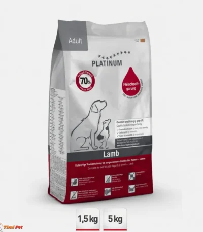 Platinum Jagnjetina - Pirinač hrana za pse, pakovanja 1,5 kg i 5 kg