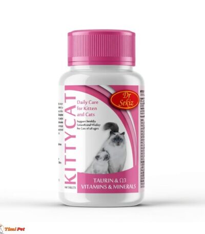 KittyCat dodatak ishrani za mačke – vitamini sa taurinom i DHA omega-3 za imunitet i vitalnost