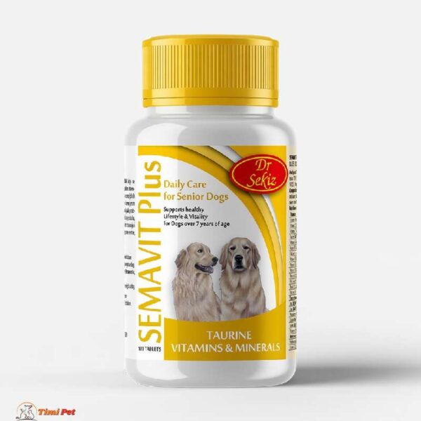 Semavit Plus vitamini za starije pse pakovanje 100 tableta