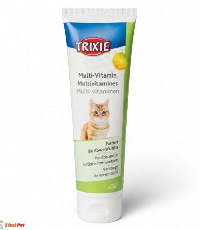 Trixie Multivitamin pasta za mačke 100g – vitaminska pasta sa taurinom za imunitet i vitalnost mačaka