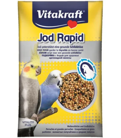 vitakraft perlice za velike papagaje, s jodom za stitastu zlezdu 20gr