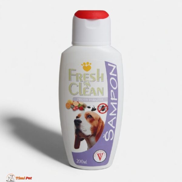 Fresh & Clean antiparazitski šampon 200ml protiv buva i krpelja za pse
