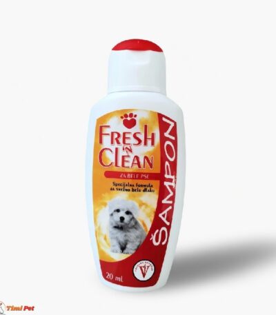 Fresh & Clean šampon za bele pse 200ml bela dlaka