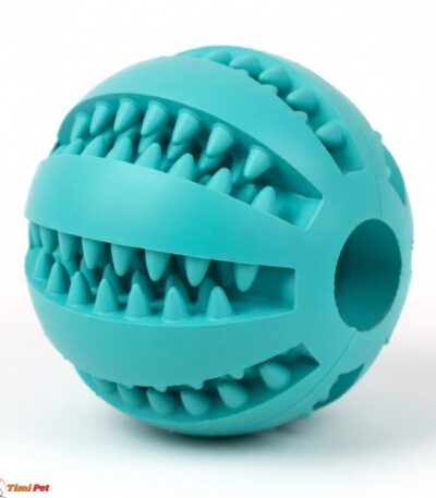 Trixie Denta Fun mint lopta od prirodne gume za pse sa ukusom mente 5 cm i 6 cm