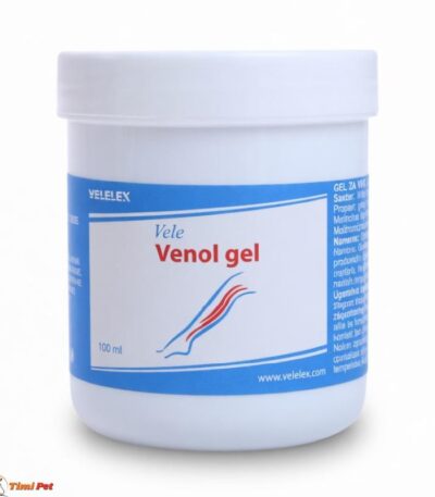Vele Venol gel 100g – osvežavajući gel sa ekstraktom kestena i hajdučke trave za proširene vene, otoke i teške noge, pakovanje 100g