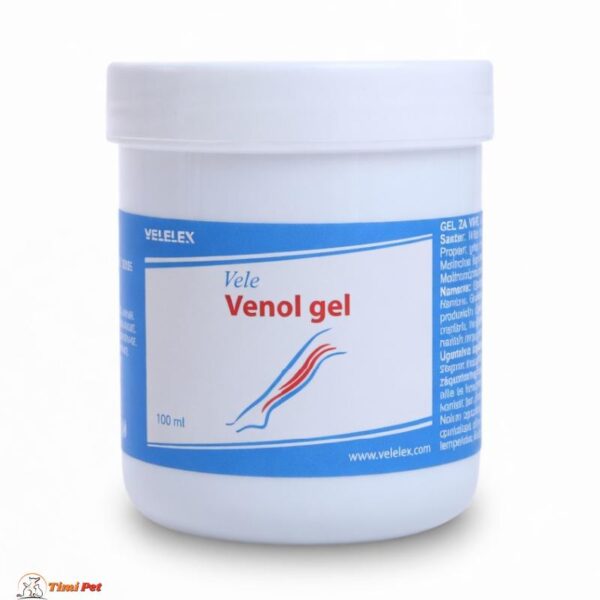 Vele Venol gel 100g – osvežavajući gel sa ekstraktom kestena i hajdučke trave za proširene vene, otoke i teške noge, pakovanje 100g