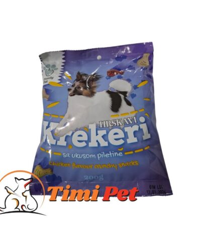 family pet hrskavi kreker sa ukusom piletine 200g