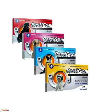 Pestigon ampula za pse - pakovanje 4 pipete za sve kilaže (S, M, L, XL)