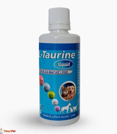 L- Taurine 100ml tečni taurin za pse i mačke za podršku srcu i vidu