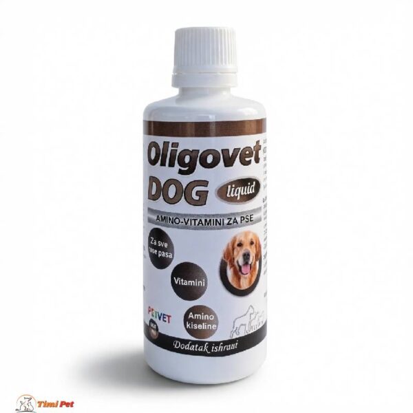 Oligovet dog 30ml tečni vitaminski dodatak za pse za imunitet i dlaku