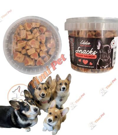 Eddie Heart Salmon poslastica sa lososom za pse 200g