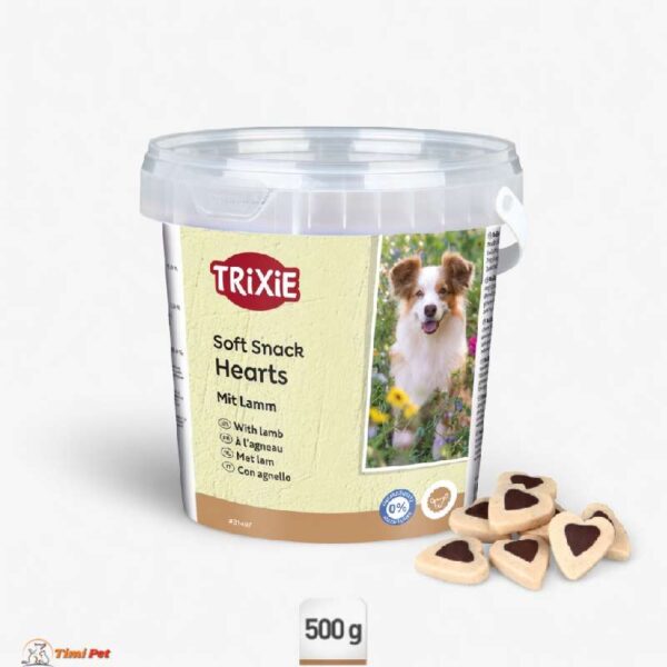 Trixie Happy Hearts 500g mekane poslastice za pse sa jagnjetinom