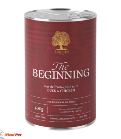 ESSENTIAL The Beginning Pate 400g Pačetina/Piletina - vlažna hrana za štence