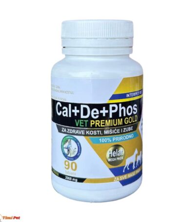 Cal+De+Phos vet Premium Gold 2000mg helatni kalcijum za velike rase pasa