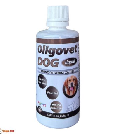 Oligovet Dog liquid 100ml tečni vitaminski dodatak za pse