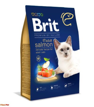 Brit Premium by Nature Adult Losos 8kg kompletna suva hrana sa lososom