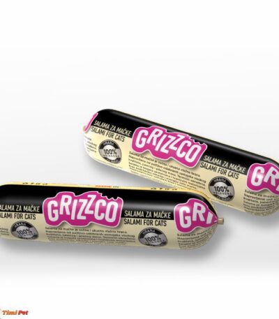 GRIZZCO salama za mačke 400g - sočna vlažna hrana za mačke