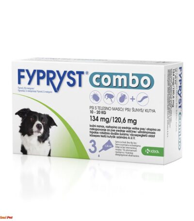 Fypryst Combo za pse 10-20kg - Spot-On ampule, pakovanje 3 komada