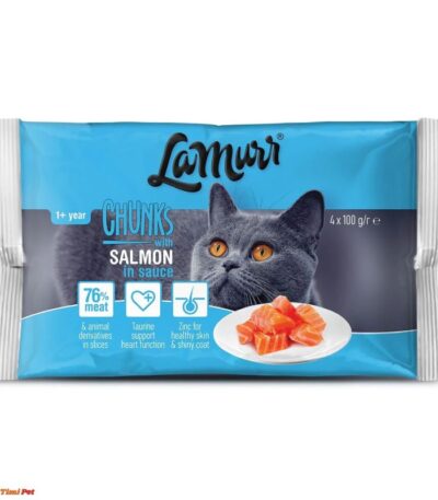 LA MURR Sos za mačke Riba - paket 10 multipakova ukupno 40 kesica