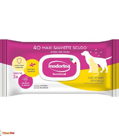 INODORINA Everyday Citronella vlažne maramice 40 kom za pse i mačke