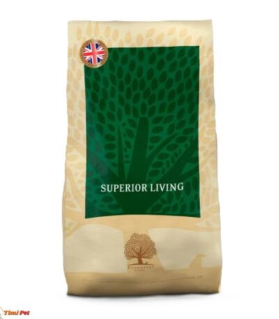 Essential Superior Living Small Breed – suva hrana za male pse sa piletinom, pačetinom i lososom, bez žitarica, dostupno u pakovanjima 2,5 kg i 10 kg