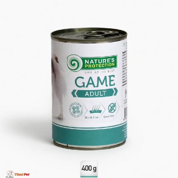 Nature’s Protection konzerva za pse sa mesom divljači 400 g