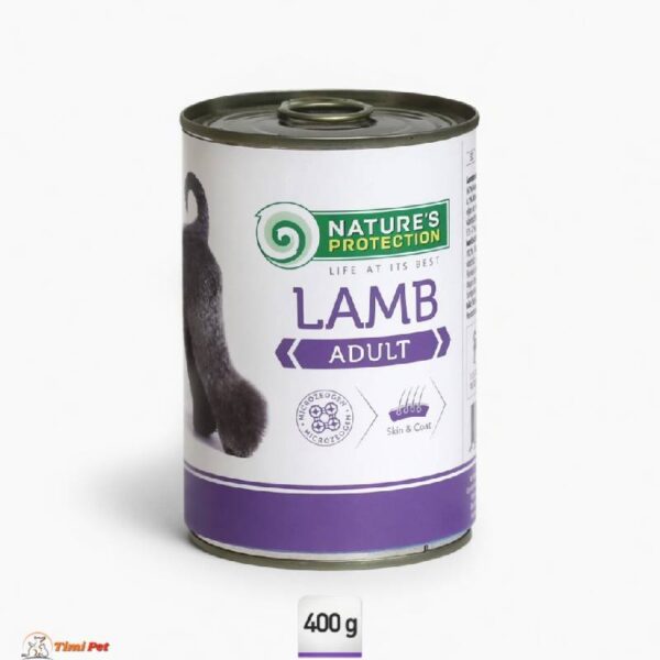 Nature’s Protection konzerva za pse sa jagnjetinom Adult Lamb 400 g