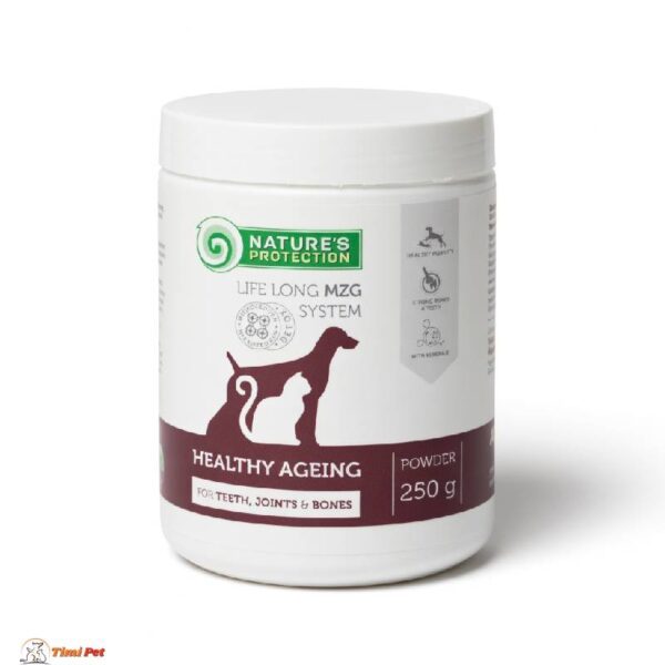 Nature's Protection Healthy Aging – mineralni dodatak za starije pse i mačke, 250g