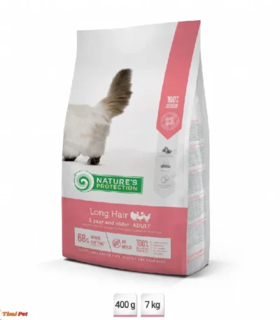 Nature's Protection Long Hair hrana za dugodlake mačke 400 g i 7 kg