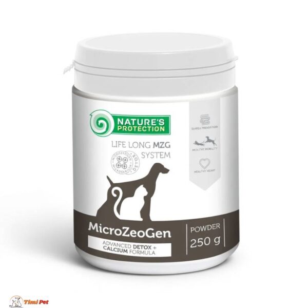 Nature's Protection MicroZeoGen 250g – zeolit sa kalcijumom za pse i mačke