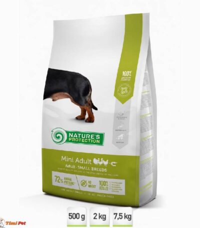Nature’s Protection Mini Adult Poultry with Krill hrana sa živinom i krilom za male pse