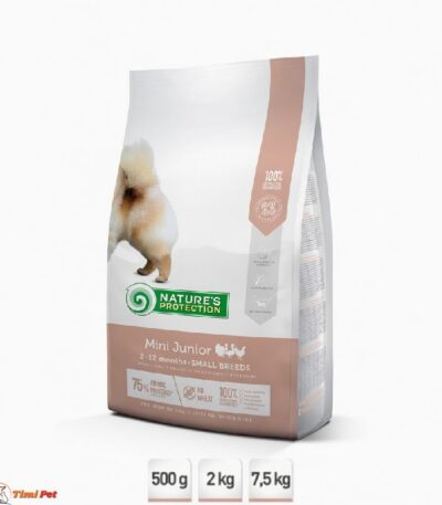 Nature’s Protection Mini Junior Poultry 2-12 hrana sa živinom za štence malih rasa
