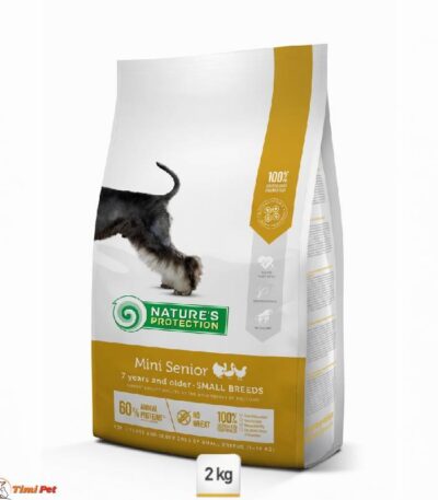 Nature’s Protection Mini Senior Poultry hrana sa živinom za starije pse malih rasa 7+