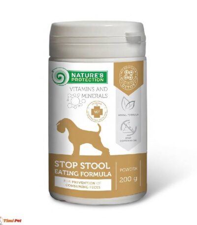 Nature's Protection Stop Eating Formula – dodatak protiv koprofagije i jedenja izmeta kod pasa, 200 g