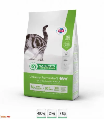 Nature's Protection Urinary hrana za mačke 400 g, 2 kg i 7 kg