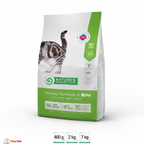 Nature's Protection Urinary hrana za mačke 400 g, 2 kg i 7 kg