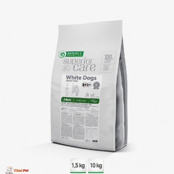 Nature’s Protection White Dog Insect Adult Small-Mini hrana sa proteinom insekata za male bele pse