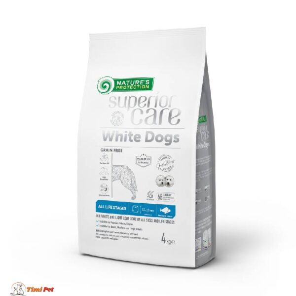 Nature’s Protection White Dog White Fish All Stages hrana za bele pse svih rasa i uzrasta