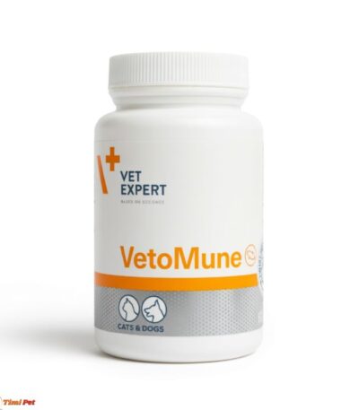 Vetomune kapsule za pse i mačke – dodatak ishrani za podršku prirodnom imunitetu sa beta-glukanom i CaHMB