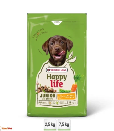 Happy Life Junior Chicken hrana za štence 2,5 kg i 7,5 kg