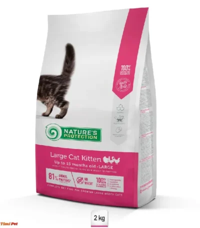 Nature's Protection hrana za mačiće velikih rasa 2 kg