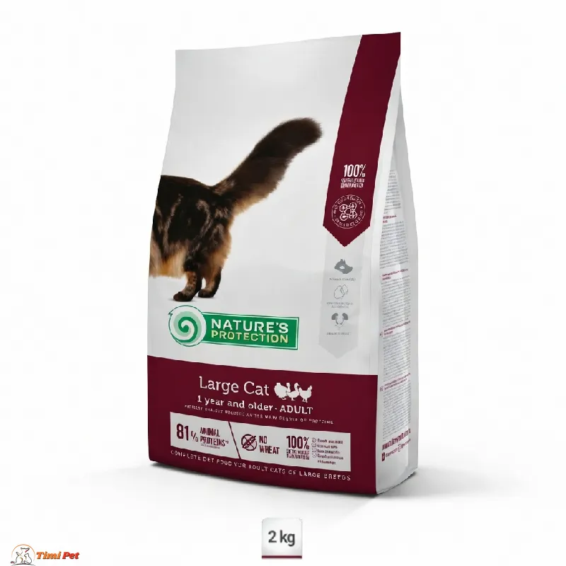 natures-protection-large-cat-poultry Nature's Protection Large Cat Poultry hrana za mačke velikih rasa 2 kg