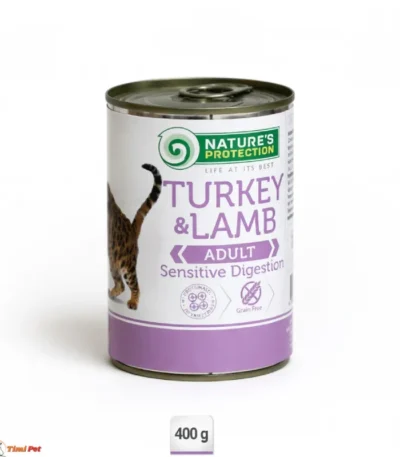 Nature's Protection Sensitive Digestion Turkey&Lamb vlažna hrana sa ćuretinom i jagnjetinom 400g
