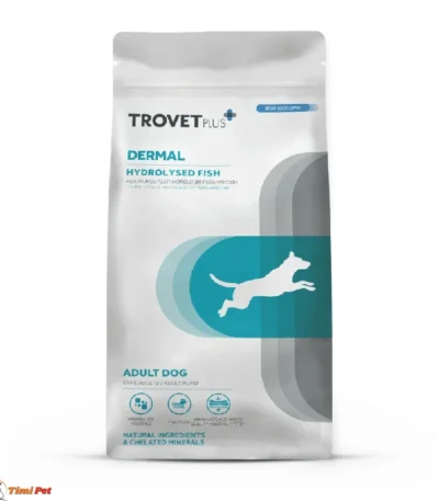 TROVET Dermal Hydrolysed Fish hrana za pse 3kg