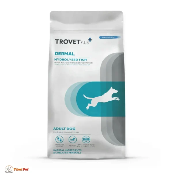 TROVET Dermal Hydrolysed Fish hrana za pse 3kg