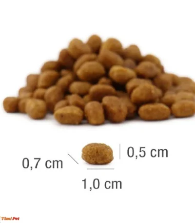 Platinum Cat Sterilised Meat Crisp Iberico – veličina granula (oko 1,0 cm)
