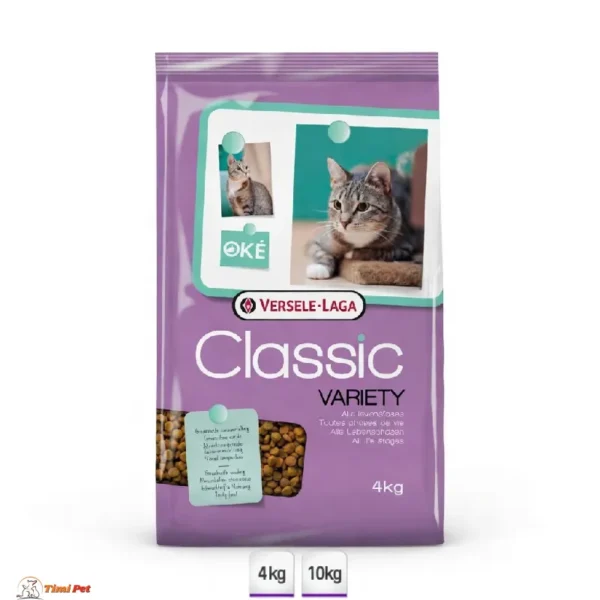 Versele Laga OKE Cat Classic Variety – suva hrana za mačke, pakovanja 4 kg i 10 kg